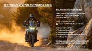 🔥 Priprav sa na víkend, ktorý bude cítiť po benzíne a dobrodružstve! Už 21.-22. júna ťa pozývame na TESTOVACÍ VÍKEND...